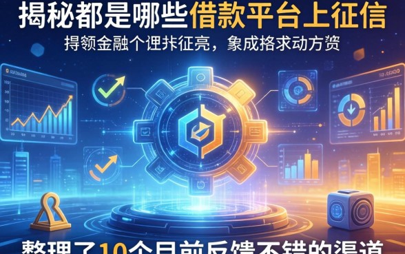 揭秘都是哪些借款平台上征信，整理了10个目前反馈不错的渠道