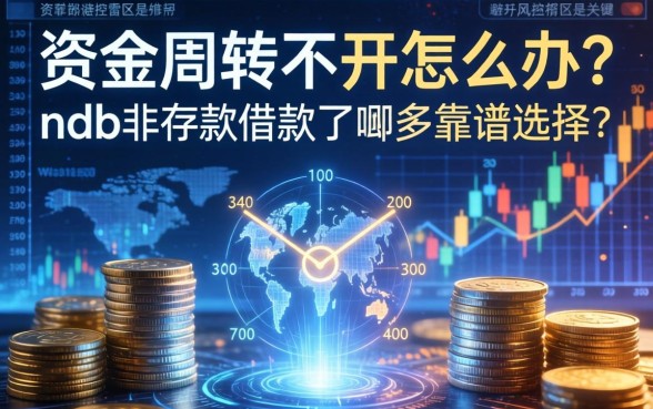 资金周转不开怎么办？ndb非存款借款有哪些靠谱选择？避开风控雷区是关键