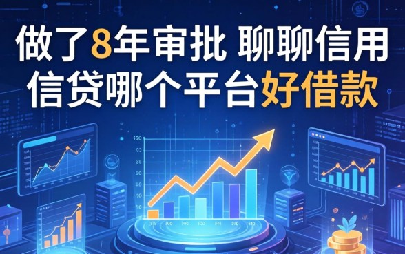 做了8年审批，聊聊信用借贷哪个平台好借款