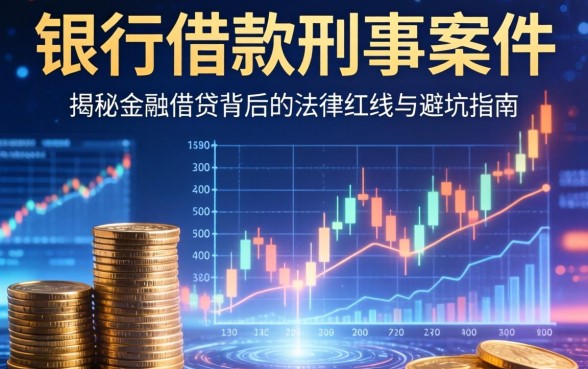银行借款刑事案件有哪些?揭秘金融借贷背后的法律红线与避坑指南