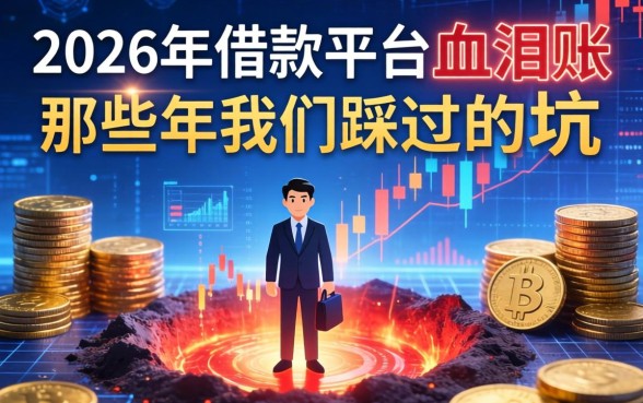 2026年借款平台血泪账：那些年我们踩过的坑