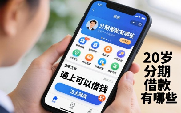 我翻遍20岁分期借款有哪些，发现手机上可以借钱的软件里藏着这些坑