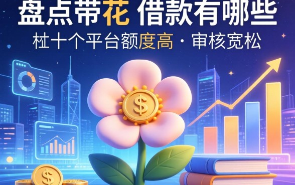 盘点带花的借款有哪些，这十个平台额度高且审核宽松