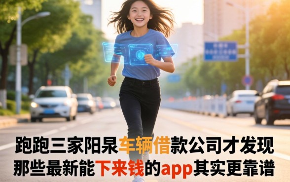 我跑了三家阳泉车辆借款公司才发现,那些最新能下来钱的app其实更靠谱