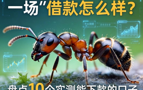 一只蚂蚁借款怎么样？盘点10个实测能下款的口子