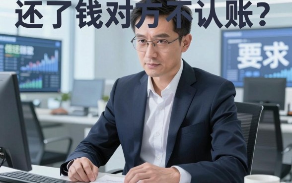 还了钱对方不认账?偿还借款用哪个证据最硬核