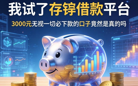 我试了存钱罐借款平台，3000元无视一切必下款的口子竟然是真的吗
