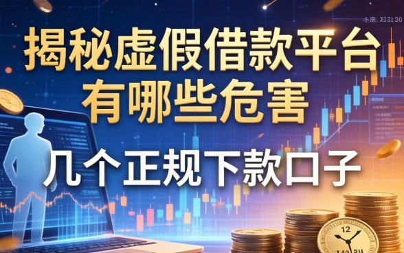 揭秘虚假借款平台有哪些危害,推荐几个正规下款口子