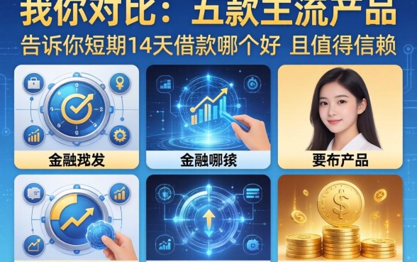 我对比了五款主流产品,告诉你短期14天借款哪个好且值得信赖