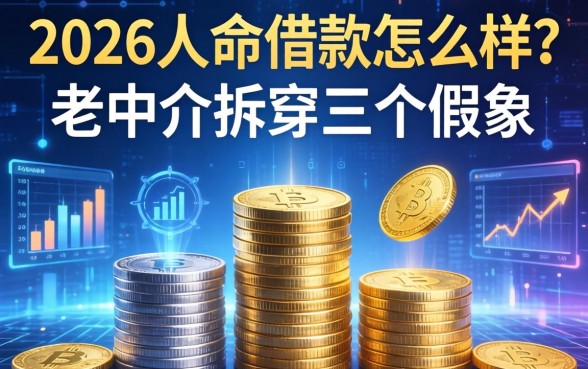 2026人品借款怎么样？老中介拆穿三个假象