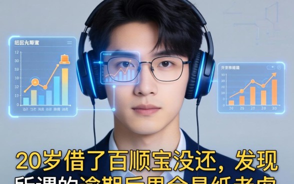 我20岁借了百顺宝没还，发现所谓的逾期后果全是纸老虎