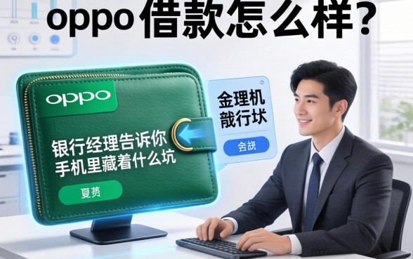 oppo钱包借款怎么样？银行经理告诉你手机里藏着什么坑