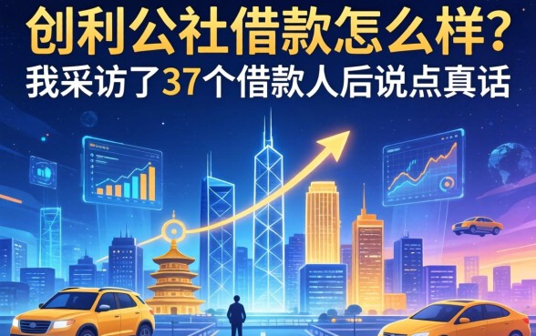 创利公社借款怎么样？我采访了37个借款人后说点真话