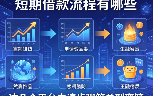 短期借款流程有哪些?这几个平台申请步骤简单到离谱