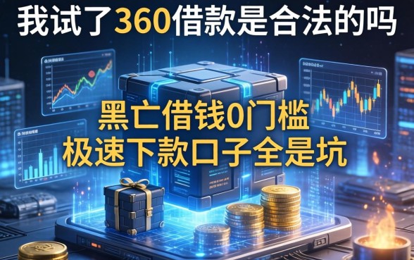 我试了360借款是合法的吗,发现黑户借钱0门槛极速下款口子全是坑