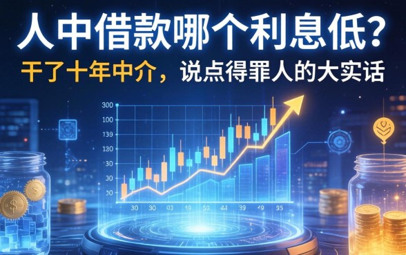app借款哪个利息低？干了十年中介，说点得罪人的大实话