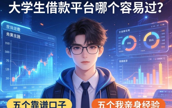大学生借款平台哪个容易过？分享我的亲身经历和五个靠谱口子