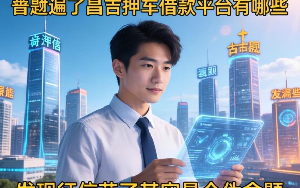 我翻遍了昌吉押车借款平台有哪些,发现征信花了其实是个伪命题