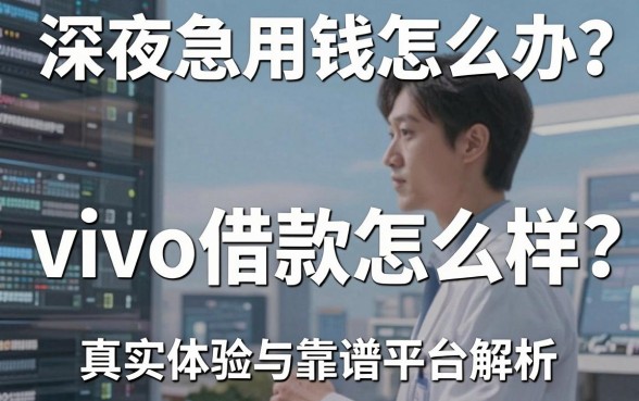 深夜急用钱怎么办?vivo借款怎么样?真实体验与靠谱平台推荐全解析