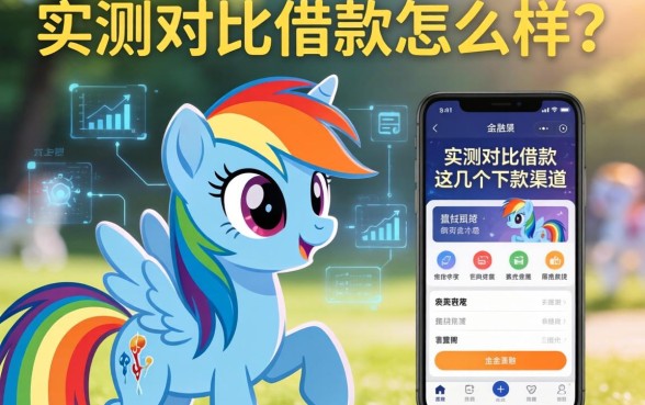 彩虹小马借款怎么样？实测对比这几个下款渠道