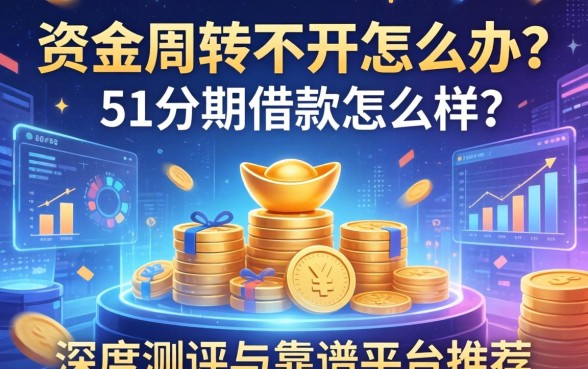 资金周转不开怎么办?51分期借款怎么样?深度测评与靠谱平台推荐