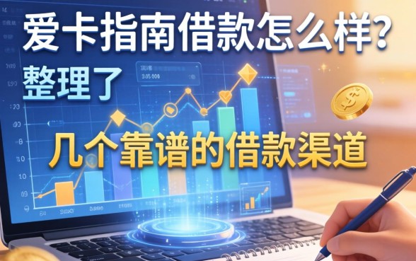 爱卡指南借款怎么样？整理了几个靠谱的借款渠道