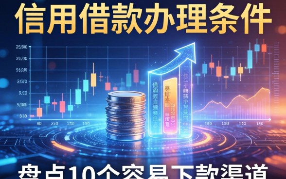 信用借款办理条件有哪些？盘点10个容易下款的渠道