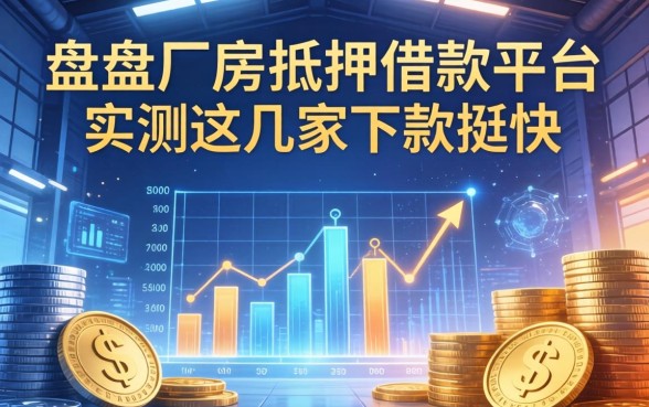 盘点厂房抵押借款平台有哪些,实测这几家下款挺快