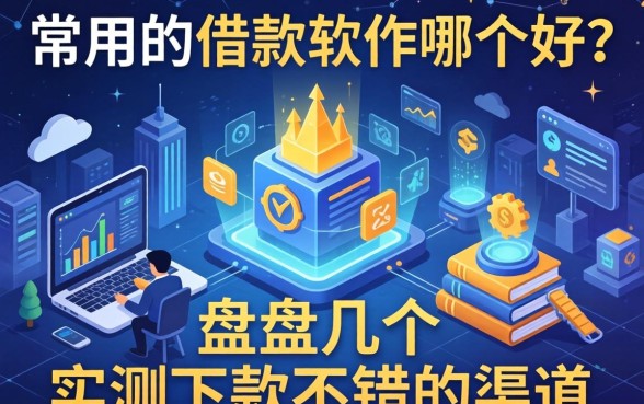 常用的借款软件哪个好？盘点几个实测下款不错的渠道