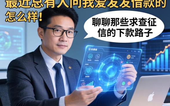 最近总有人问我爱发发借款怎么样，聊聊那些不查征信的下款路子
