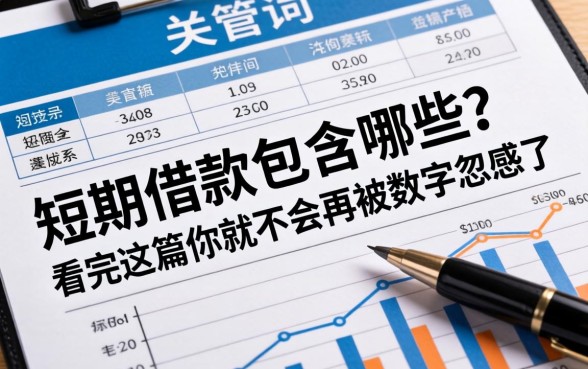 报表里短期借款包含哪些？看完这篇你就不会再被数字忽悠了