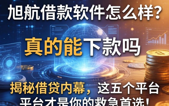 旭航借款软件怎么样？真的能下款吗？揭秘借贷内幕，这五个平台才是你的救急首选！