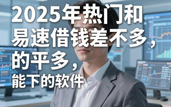 2025年热门和易速借钱差不多的平台，分享五个高炮无视逾期能下的软件