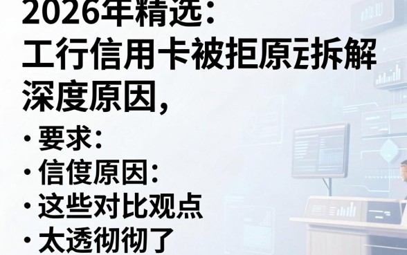 2026年精选:工行信用卡被拒原因深度拆解,这些对比观点太透彻了!