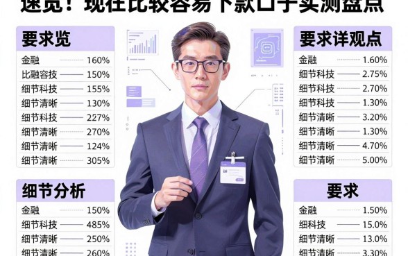 速览！现在比较容易下款口子实测盘点，附详细观点对比分析