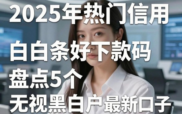 2025年热门信用白条好下款码,盘点5个无视黑白户最新口子