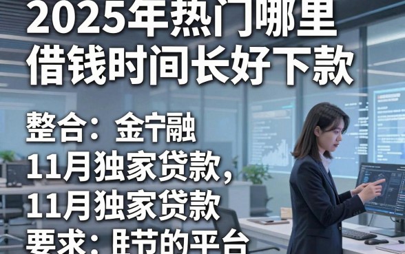 2025年热门哪里借钱时间长好下款,整合五个11月独家贷款的平台