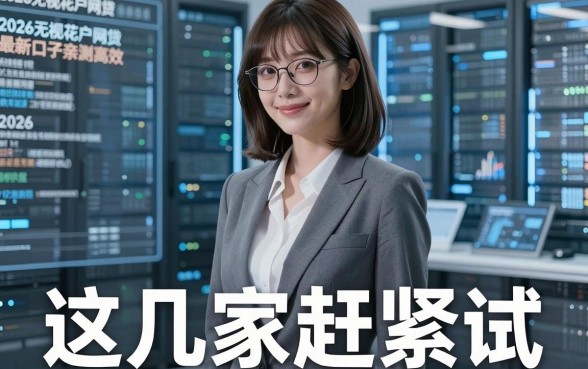 2026无视花户网贷最新口子亲测高效,这几家赶紧试!