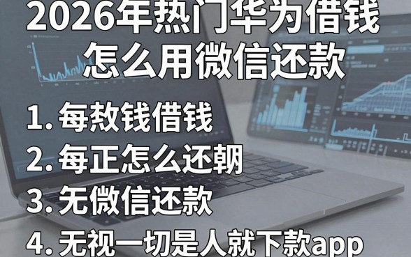 2026年热门华为借钱怎么用微信还款,归纳五个无视一切是人就下款app
