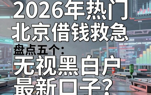 2026年热门北京借钱救急,盘点五个无视黑白户最新口子