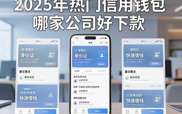 2025年热门信用钱包哪家公司好下款，归纳5个手机和身份证快速借钱软件