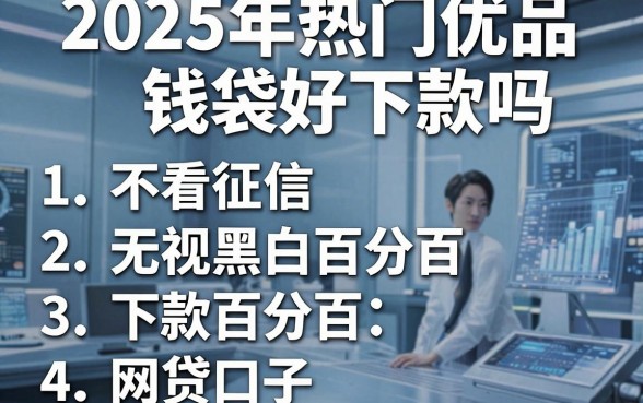 2025年热门优品钱袋好下款吗,梳理五个不看征信无视黑白百分百下款网贷口子