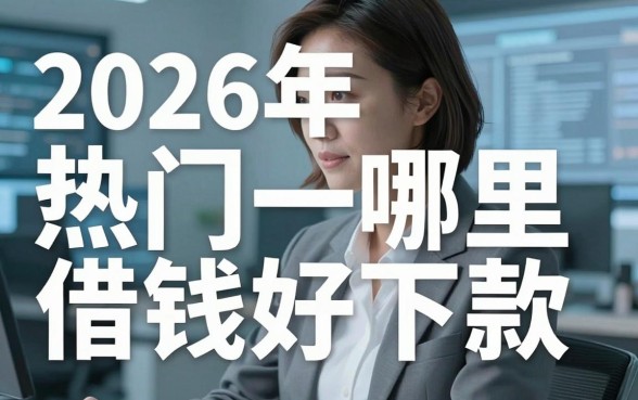 2026年热门哪里借钱好下款,归纳五个无视一切的网贷