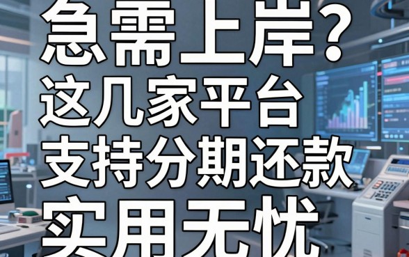 急需上岸？这几家平台支持分期还款，实用无忧！