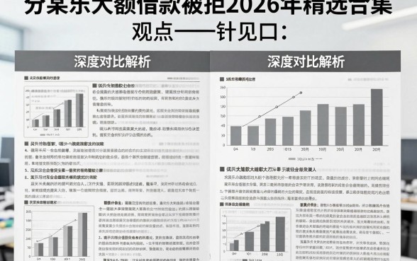 分某乐大额借款被拒2026年精选合集,深度对比解析,观点一针见血!