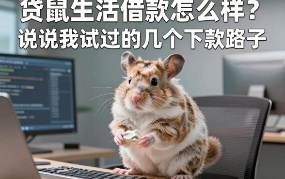 贷鼠生活借款怎么样？说说我试过的几个下款路子