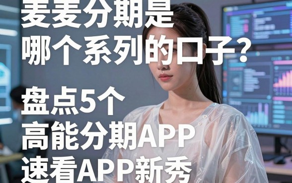 麦麦分期是哪个系列的口子？盘点5个高能分期APP新秀，速看！