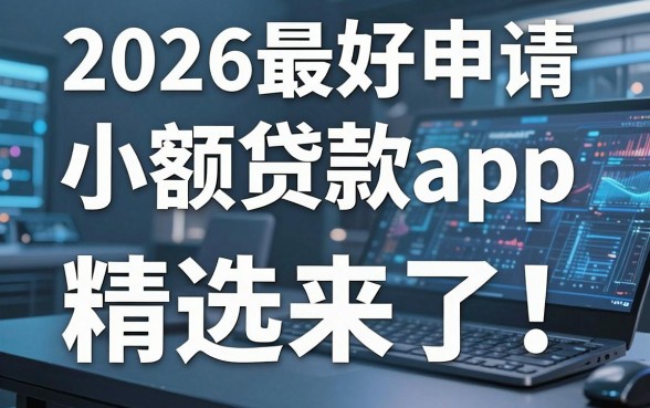 2026最好申请的小额贷款app精选来了！这几家平台精心打磨，实用满分！