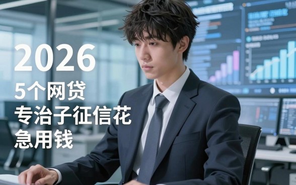 2026无视一切黑下款口子大盘点！这5个网贷专治征信花，急用钱必看
