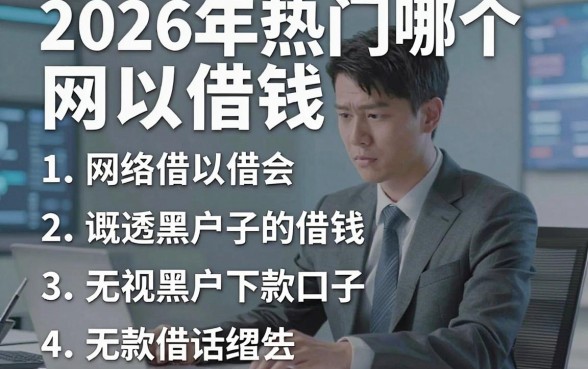 2026年热门哪个网络可以借钱，概括五个无视黑户下款口子